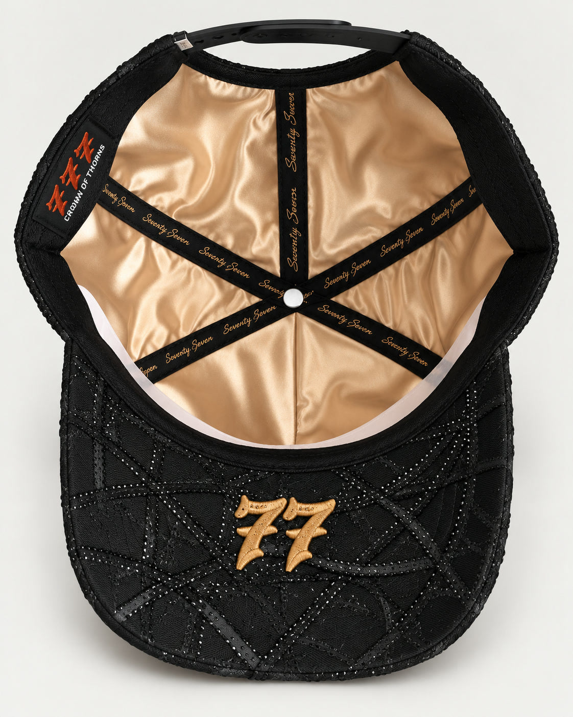 Rose Gold Crown of Thorns Cap - 6