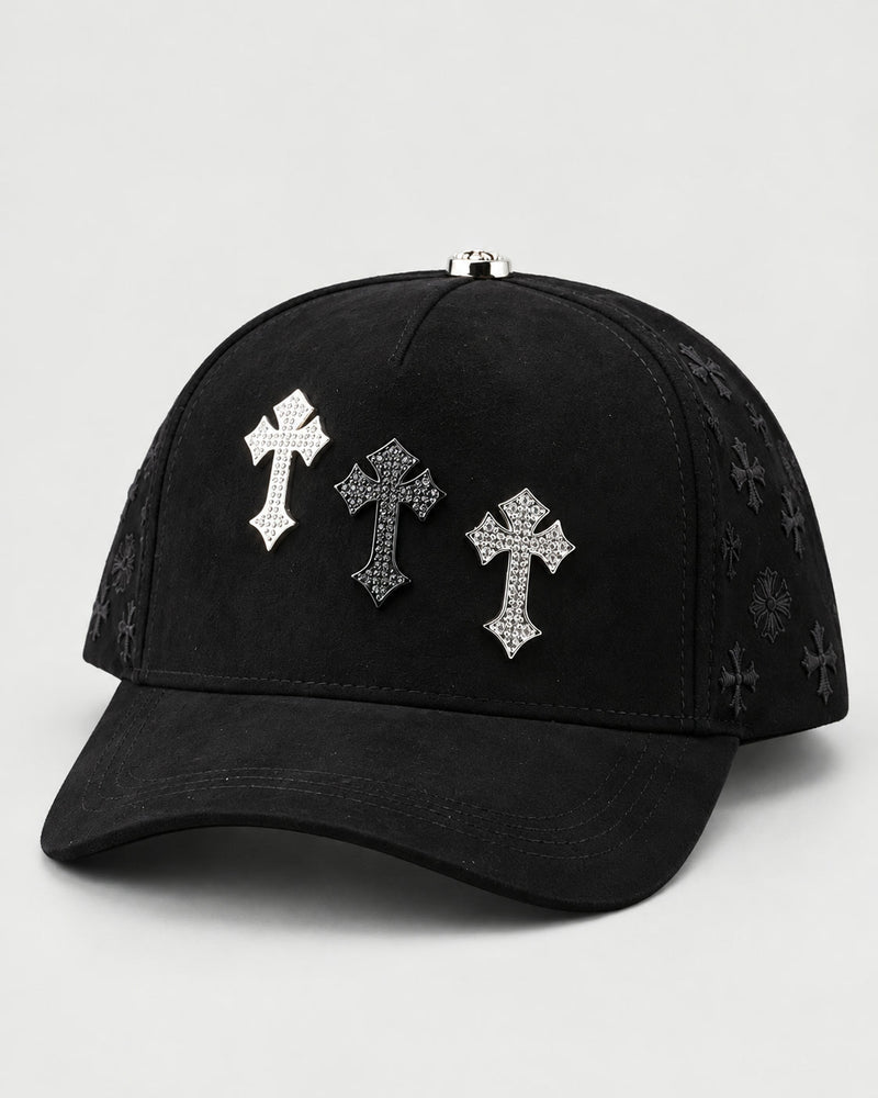 Three White Crosses Cap